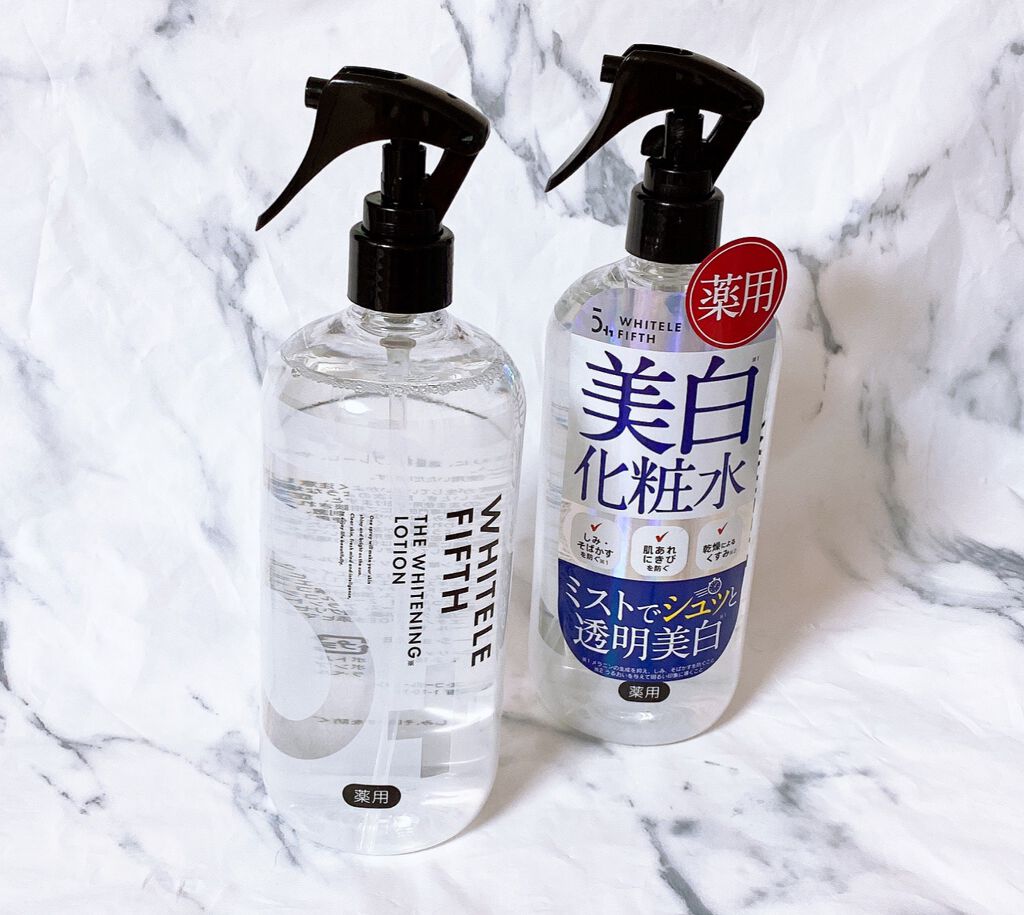 薬用美白化粧水/WHITELE FIFTH/ミスト状化粧水を使ったクチコミ（3枚目）