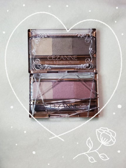ノーズ&アイブロウパウダー/CEZANNE/パウダーアイブロウを使ったクチコミ(1枚目)