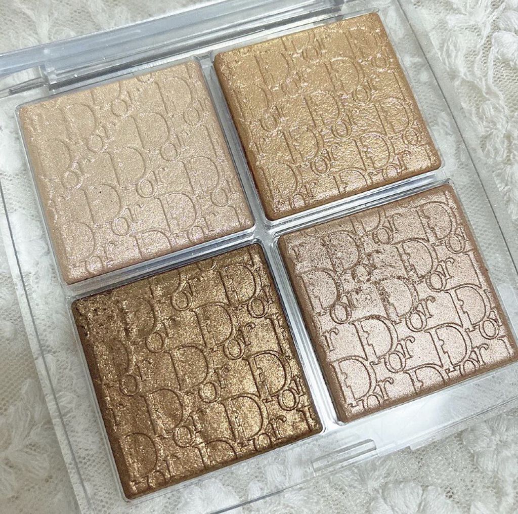 【旧】ディオール バックステージ フェイス グロウ パレット/Dior/ハイライトを使ったクチコミ（3枚目）