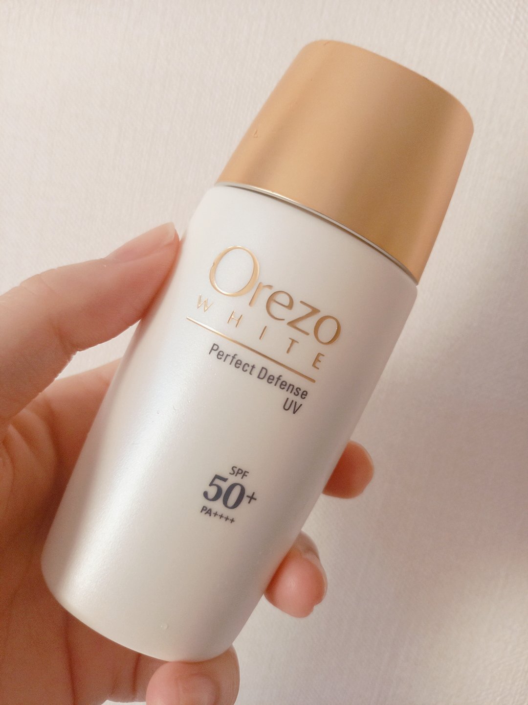 オレゾホワイト パーフェクトディフェンスUV/オレゾ/日焼け止めミルクを使ったクチコミ（2枚目）