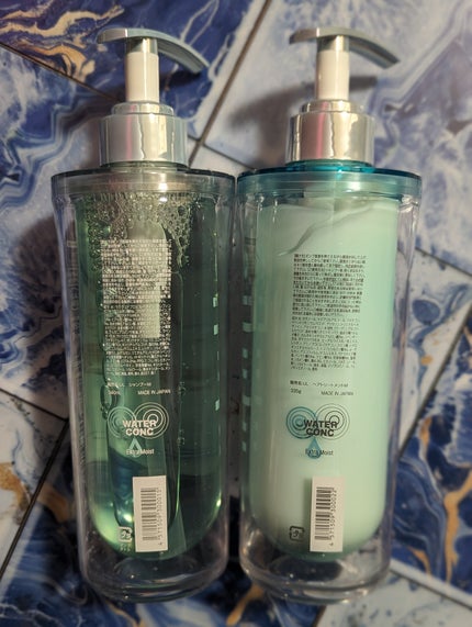 ウォーターコンク モイストシャンプー/ヘアトリートメント/ululis/市販シャンプーを使ったクチコミ(7枚目)