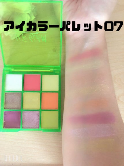 UR GLAM BLOOMING EYE COLOR PALETTE/U R GLAM/アイシャドウパレットを使ったクチコミ(7枚目)