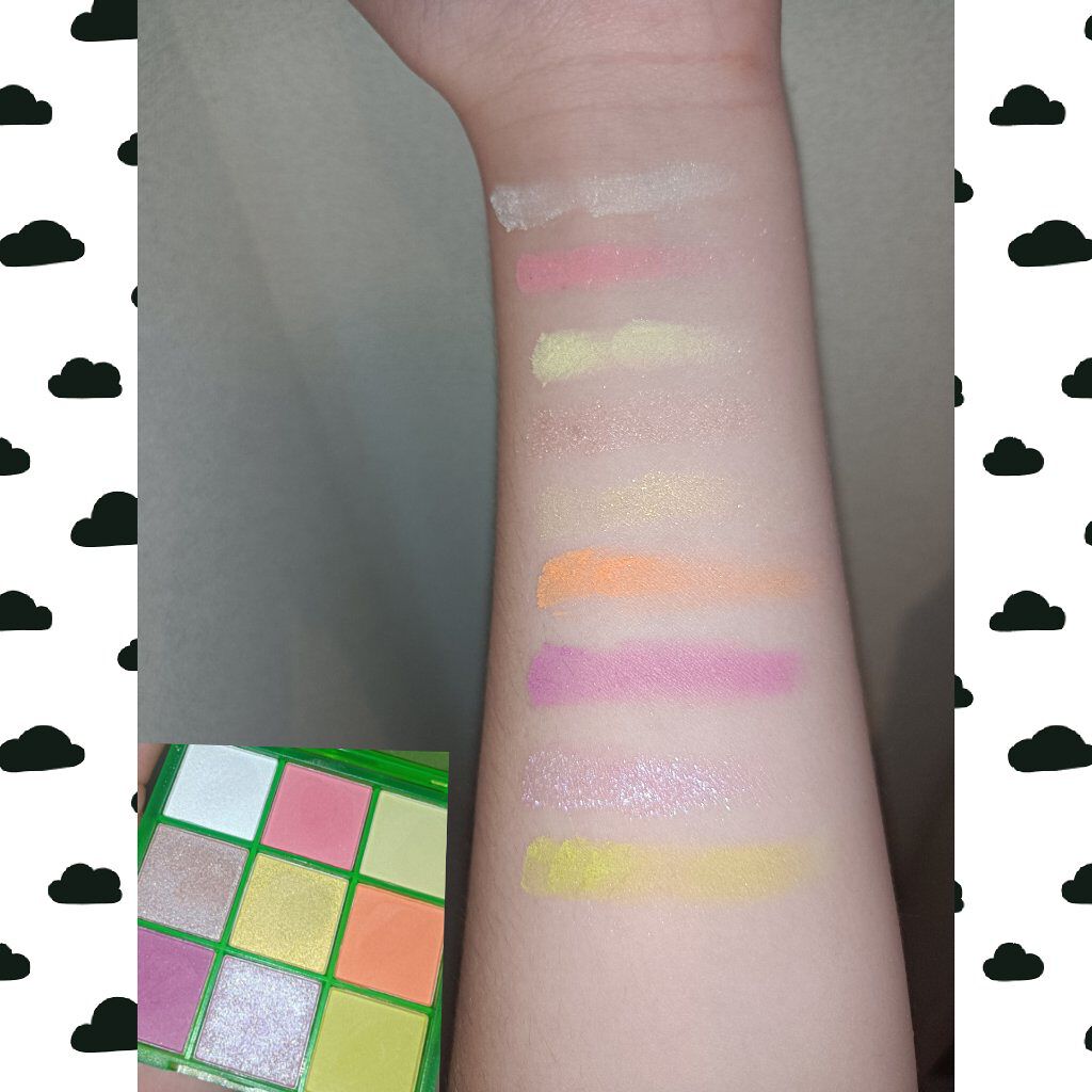 UR GLAM　BLOOMING EYE COLOR PALETTE/U R GLAM/アイシャドウパレットを使ったクチコミ（2枚目）