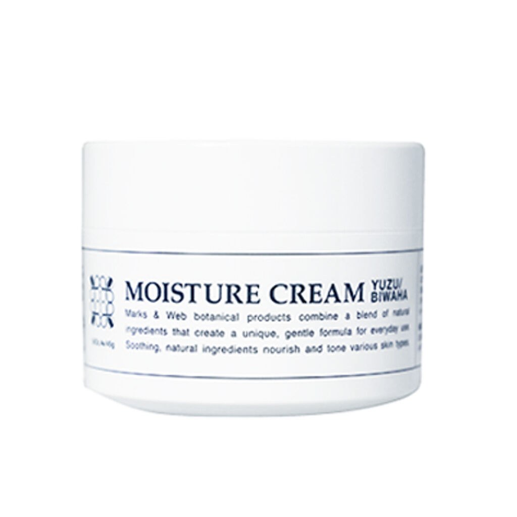 ハーバルモイスチャーフェイスクリーム ユズ/ビワ葉 45g