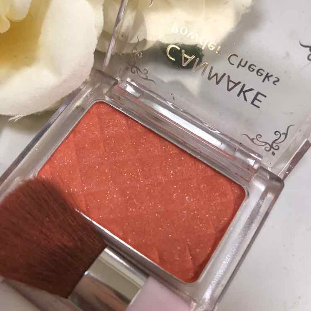 【旧品】パウダーチークス/キャンメイク/パウダーチークを使ったクチコミ（3枚目）