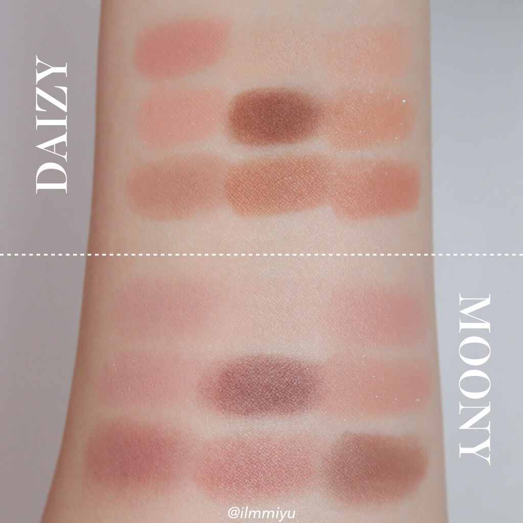 マイフェイブムードアイパレット 9カラー/HOLIKA HOLIKA/アイシャドウパレットを使ったクチコミ(2枚目)