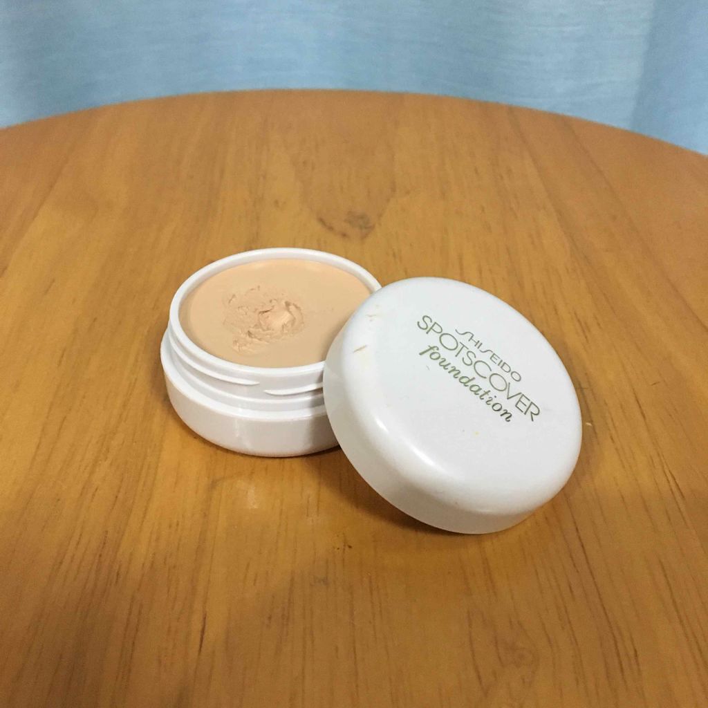スポッツカバー ファウンデイション/SHISEIDO/クリームコンシーラーを使ったクチコミ（1枚目）