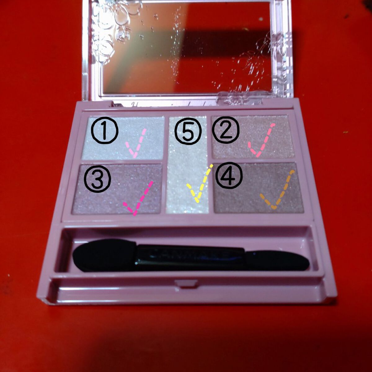 パーフェクトスタイリストアイズ/キャンメイク/アイシャドウパレットを使ったクチコミ（2枚目）
