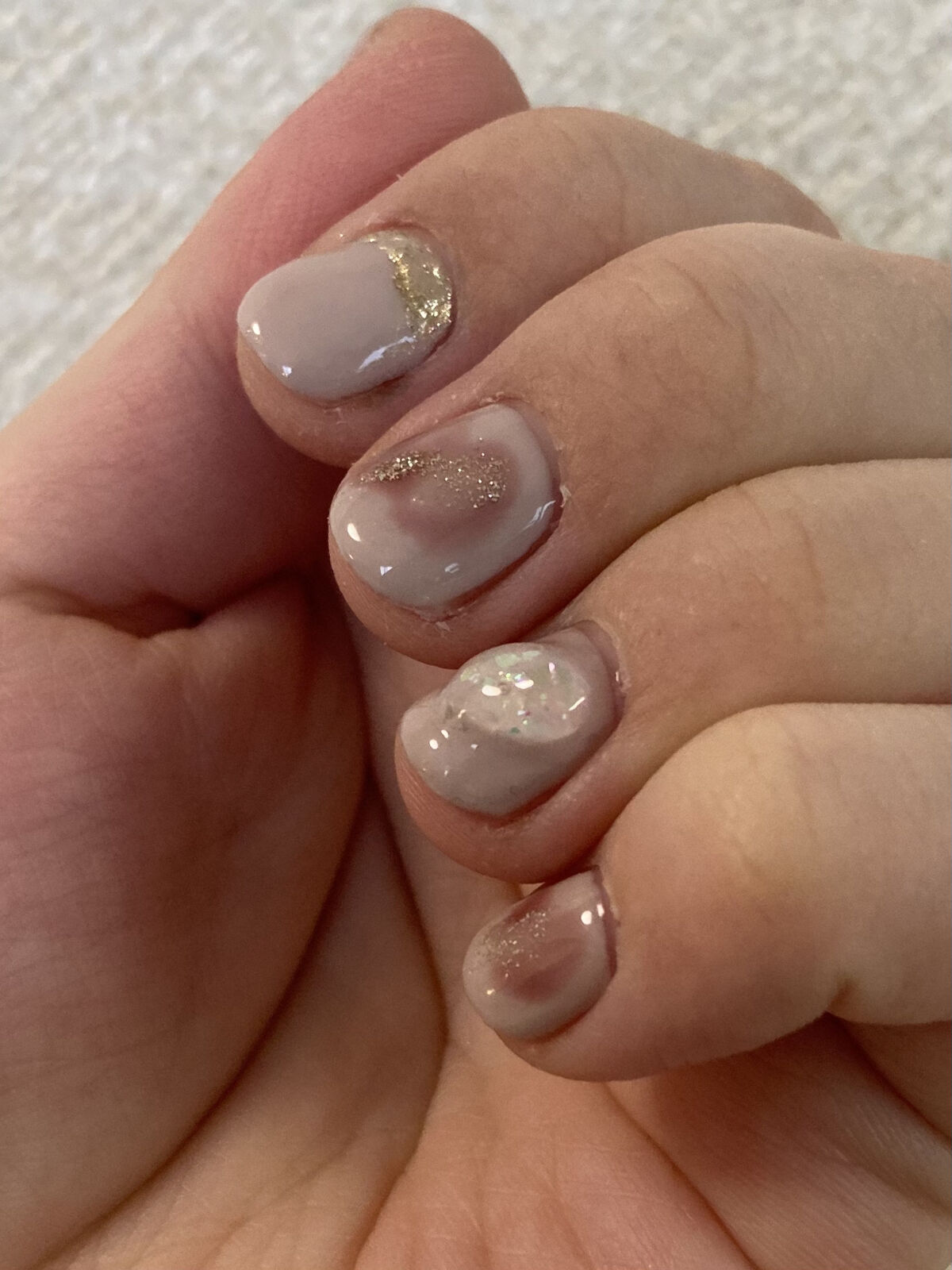 ミラーパウダー/セリア/ネイル用品を使ったクチコミ（2枚目）