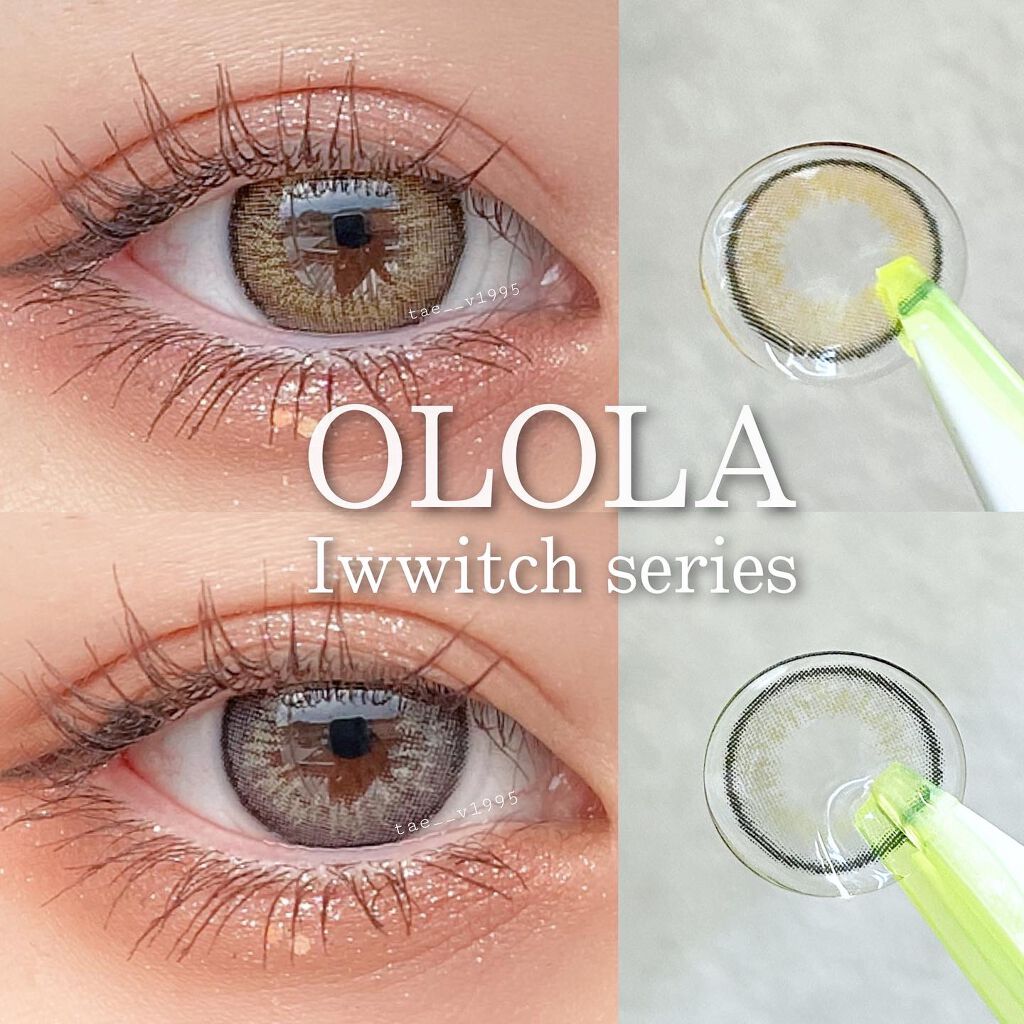 iWWi アイウィッチ(iWWi Iwwitch)/OLOLA/カラーコンタクトレンズを使ったクチコミ（1枚目）
