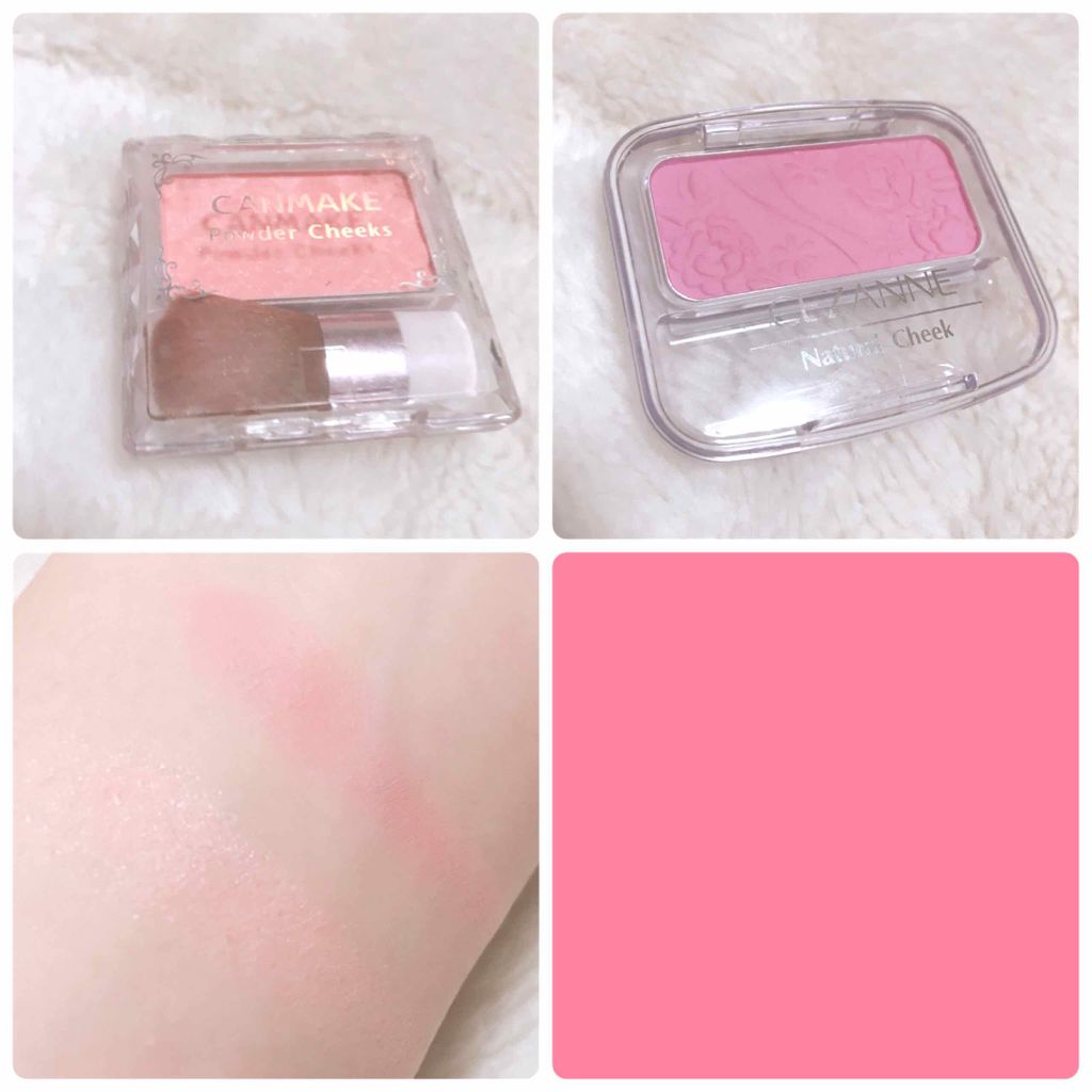 【旧品】パウダーチークス/キャンメイク/パウダーチークを使ったクチコミ（3枚目）