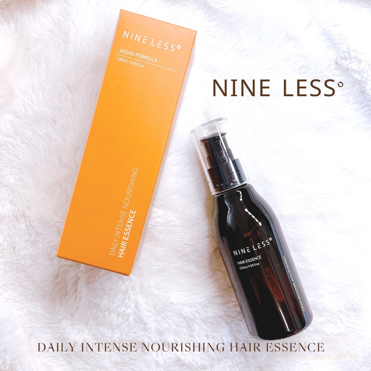 Daily Intense Nourishing Hair Essence/NINELESS/ヘアオイルを使ったクチコミ（1枚目）