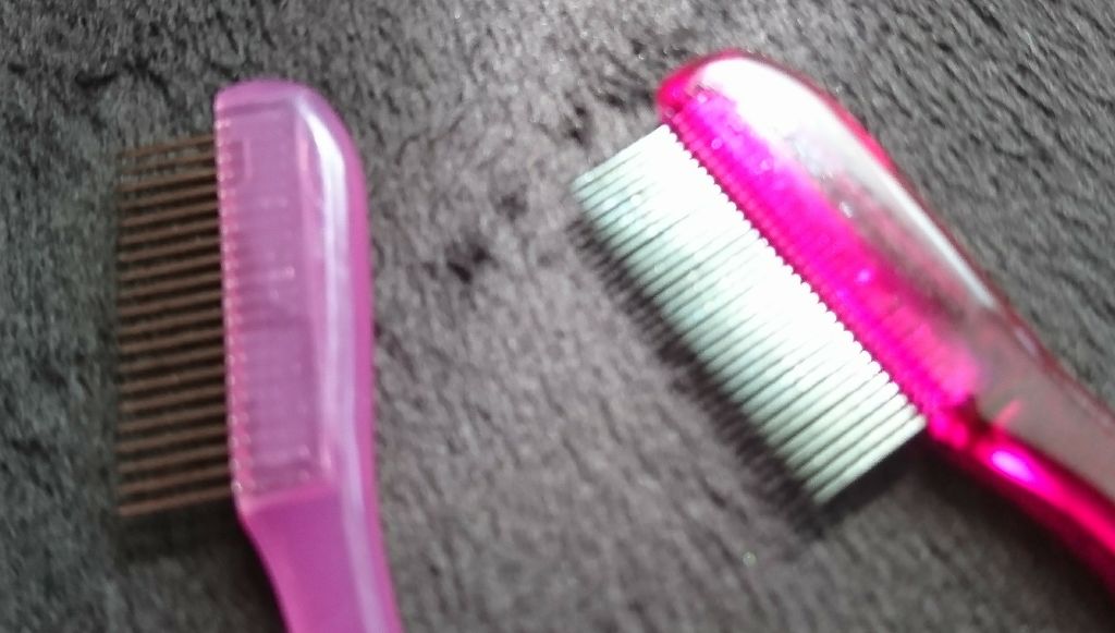 マスカラコーム メタルN（ナチュラル）/チャスティ/その他化粧小物を使ったクチコミ（2枚目）