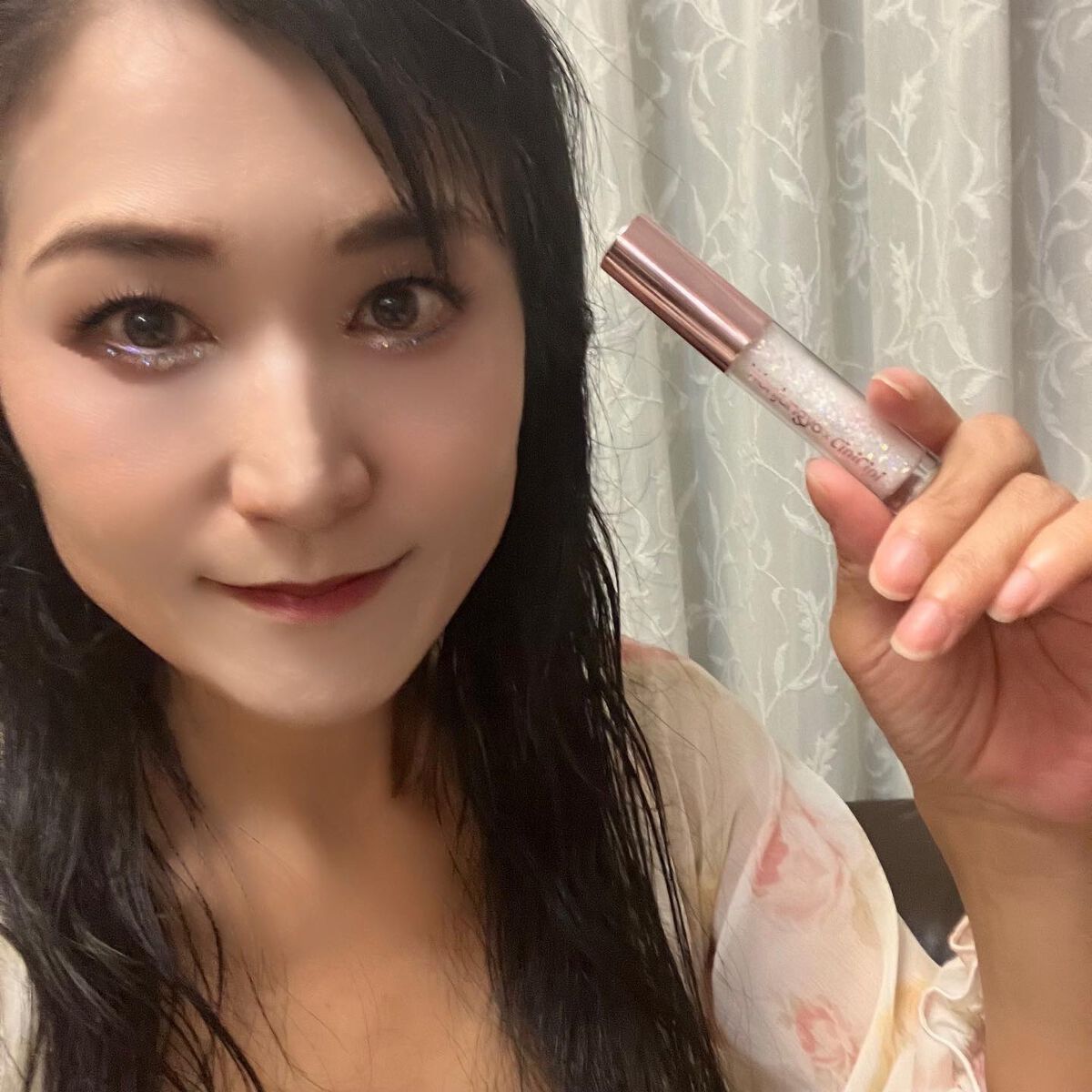 ウォンジョンヨ　ダイヤモンドライナー 02 アイスシュガー/Wonjungyo/リキッドアイシャドウを使ったクチコミ（1枚目）