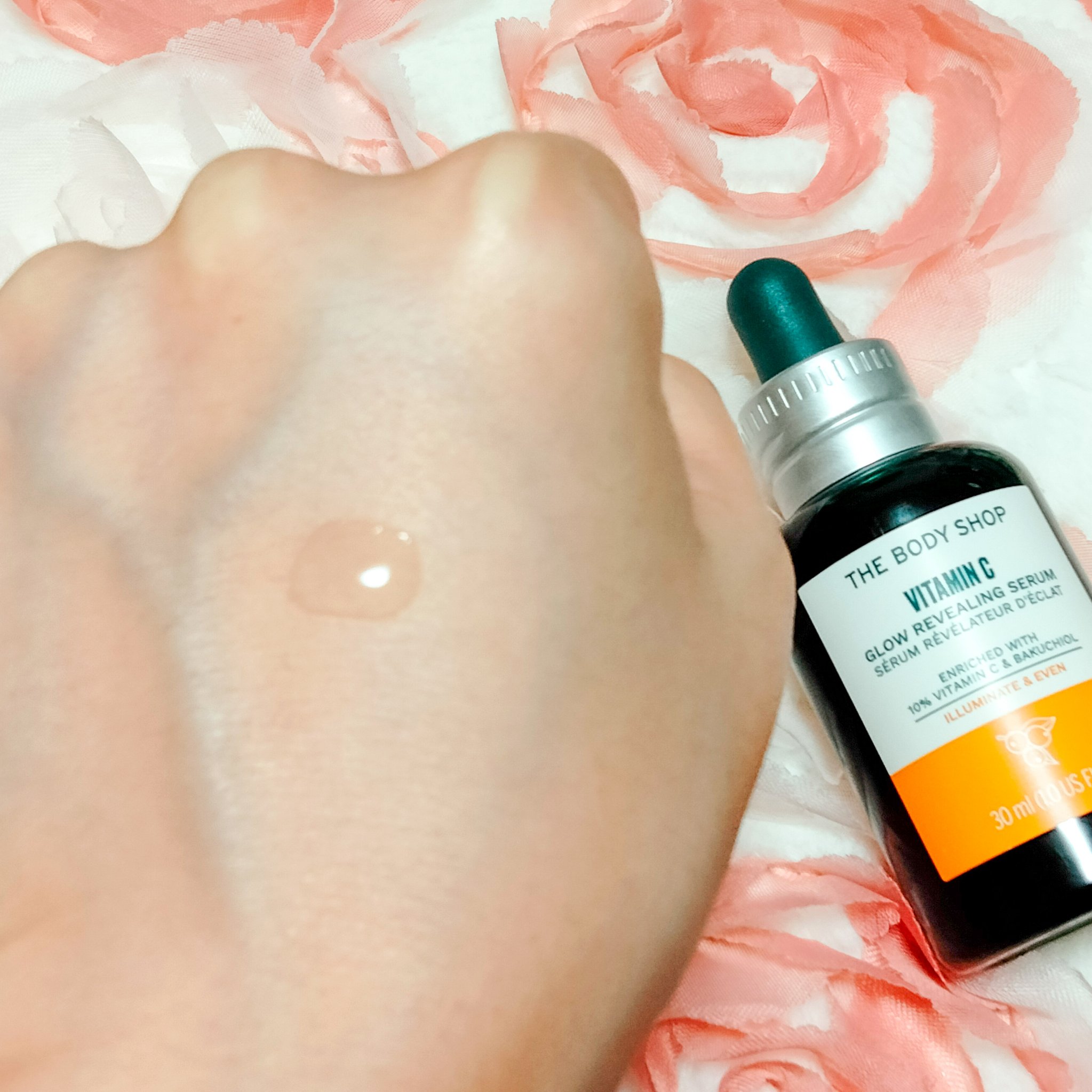 C10 グロウ セラム/THE BODY SHOP/美容液を使ったクチコミ（3枚目）