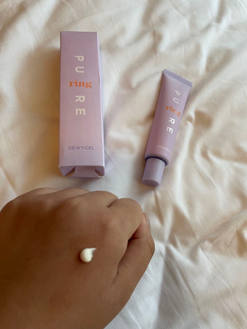ピュアリングクリーム/DEWYCEL/化粧下地を使ったクチコミ(1枚目)