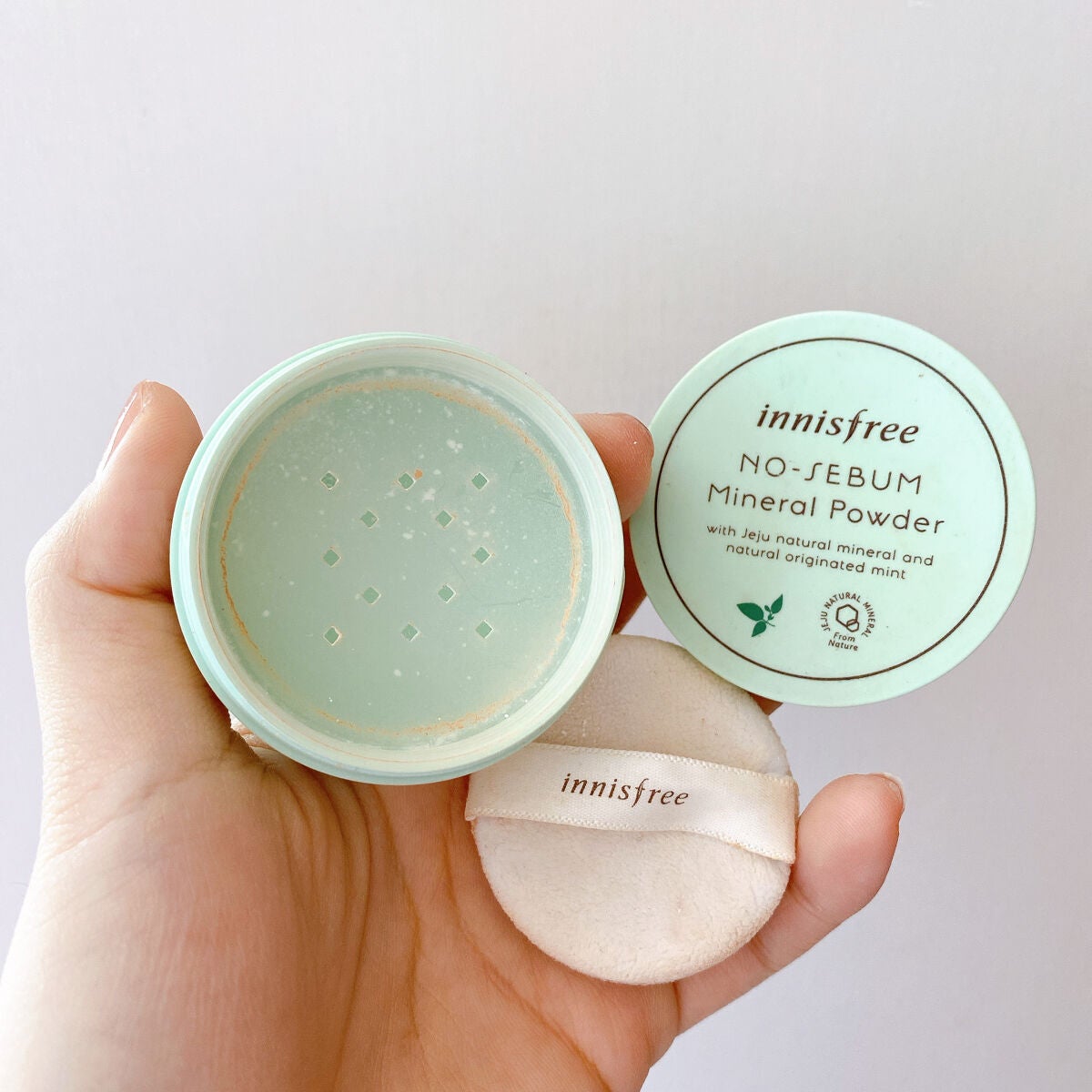 ノーセバム ミネラルパウダー/innisfree/ルースパウダーを使ったクチコミ(3枚目)