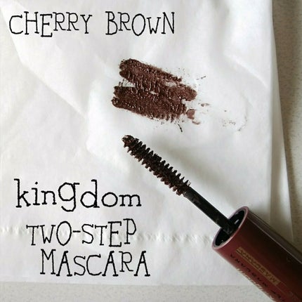 ツーステップマスカラWP/キングダム/マスカラを使ったクチコミ(1枚目)