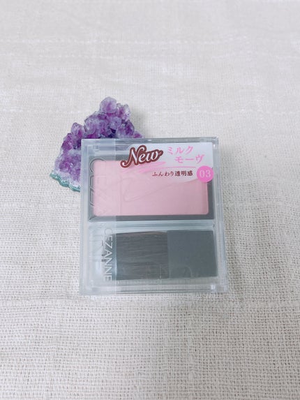 チークブラッシュ/CEZANNE/パウダーチークを使ったクチコミ(1枚目)