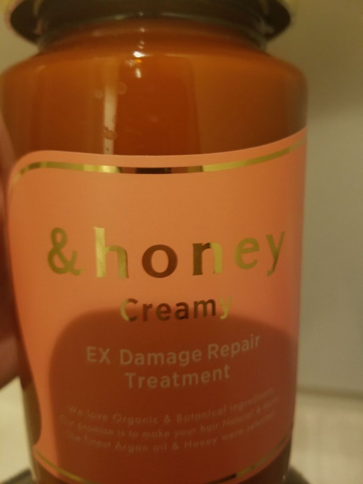 Creamy EXダメージリペアシャンプー1.0/ヘアトリートメント2.0 ヘアトリートメント本体450g/&honey/市販シャンプーを使ったクチコミ（1枚目）