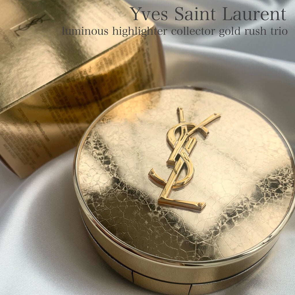 アンクル ド ポー ルクッション ゴールドラッシュ ハイライター/YVES SAINT LAURENT BEAUTE/リキッドハイライトを使ったクチコミ(1枚目)