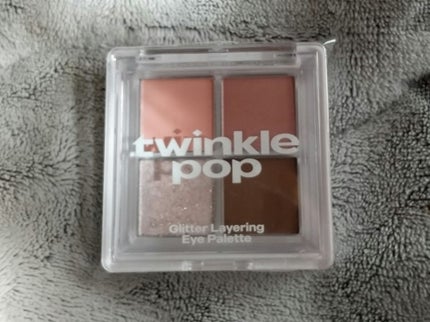 グリッターレイヤリングアイシャドウパレット/TWINKLE POP/アイシャドウパレットを使ったクチコミ(3枚目)