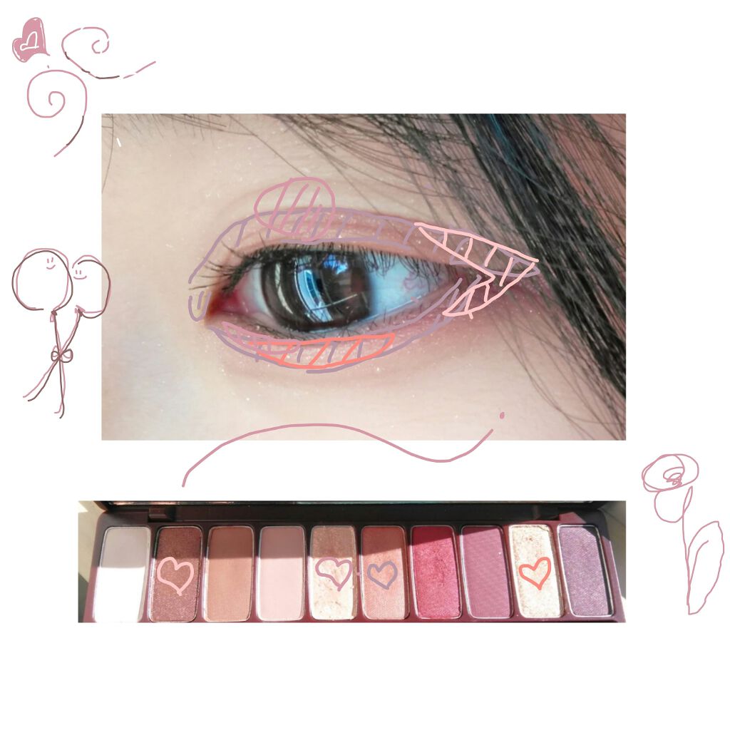 プレイカラー アイシャドウ/ETUDE/アイシャドウパレットを使ったクチコミ(2枚目)