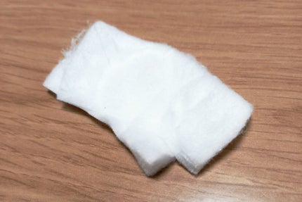 コットンパフお徳用/コットン・ラボ/コットンを使ったクチコミ(1枚目)