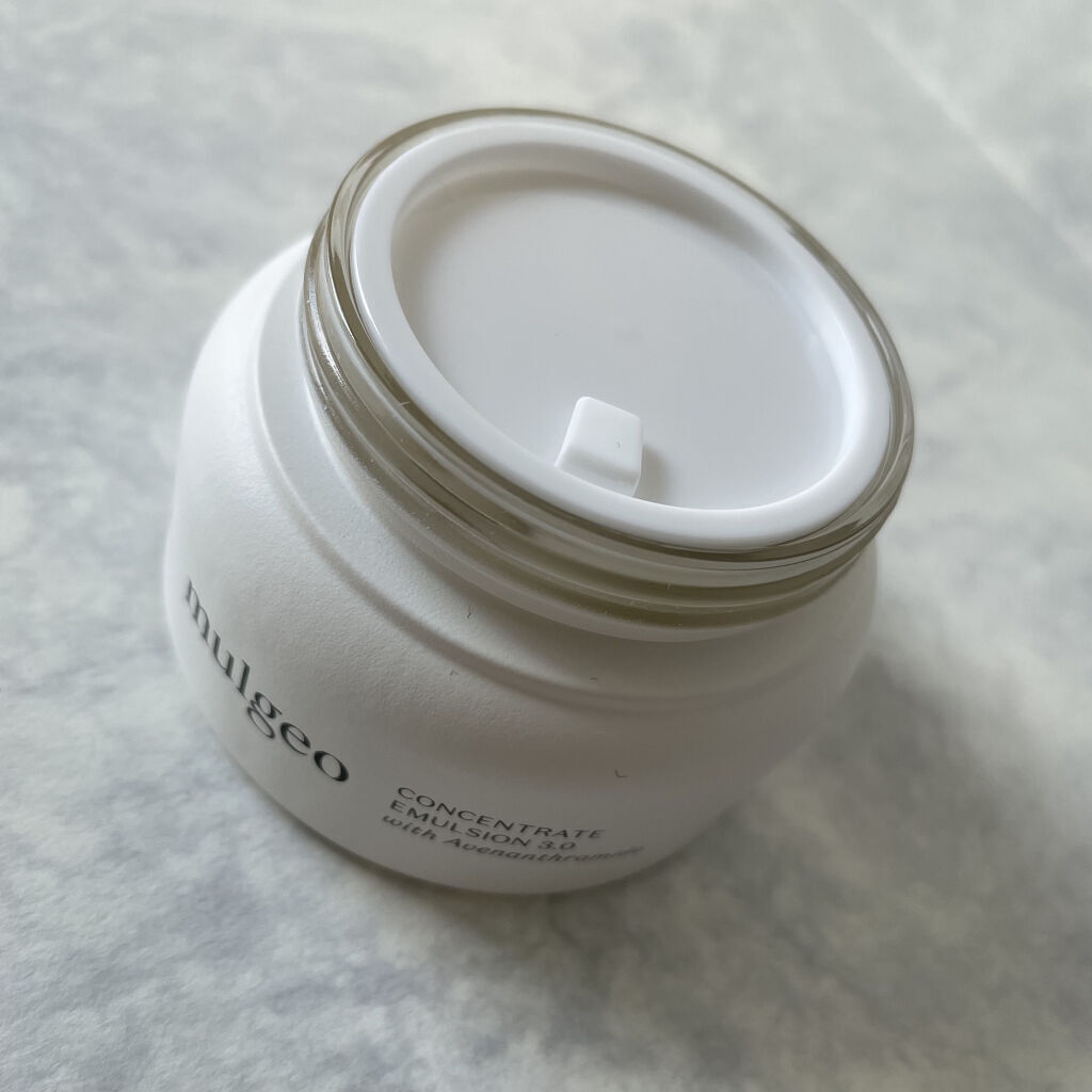 コンセントレートエマルジョン3.0/mulgeo/フェイスクリームを使ったクチコミ（2枚目）