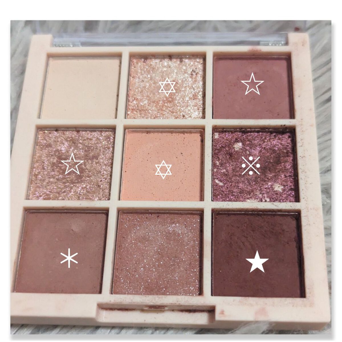 アイシャドウパレット 03 スモーキーピンク/Kirei&co./アイシャドウパレットを使ったクチコミ（3枚目）