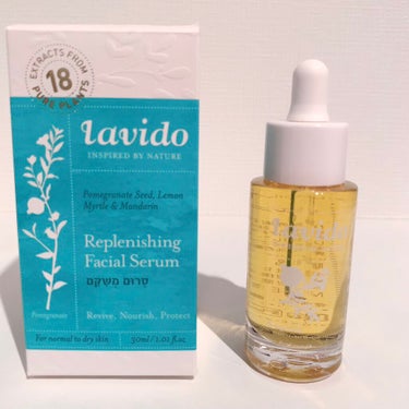 Lavido リプレニッシングフェイシャルセラム のクチコミ「Lavido リプレニッシングフェイシャルセラム

30mL
¥7,480（税込）

18種類.....」（1枚目）