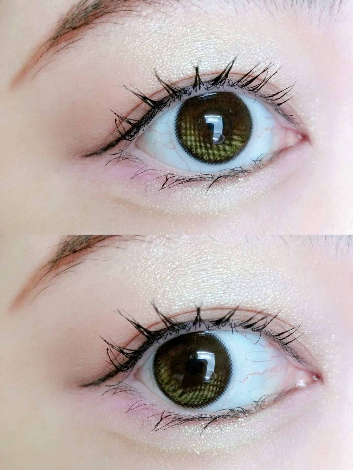 Glowy 1day/OLENS/ワンデー(1DAY)カラコンを使ったクチコミ(6枚目)