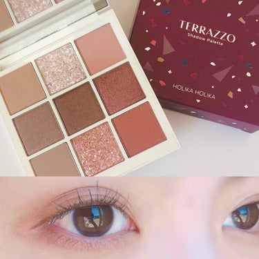 ▶︎TERRAZZO Shadow palette
2号 DUSTY


コスメ買い漁り防止に「ポイントメイクはパケも完全に好きなやつ以外買わない」ゲッシュをたてていますが、推しが使っている上に色が可愛