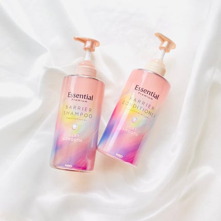 エッセンシャルプレミアム バリアシャンプー・コンディショナー シルキー&スムース/エッセンシャル/市販シャンプーを使ったクチコミ(1枚目)
