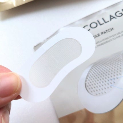 ゴールドコラーゲンニードルパッチ/SNP/アイケア・アイクリームを使ったクチコミ(4枚目)