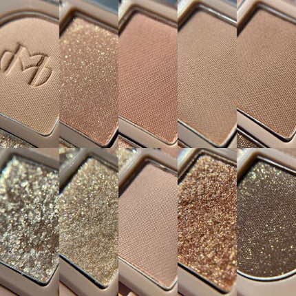 MDショールモーメント アイシャドウパレット/mude/アイシャドウパレットを使ったクチコミ(4枚目)