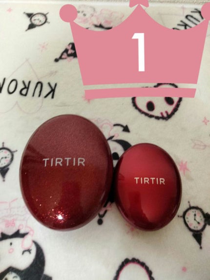 マスク フィット レッド クッション/TIRTIR(ティルティル)/クッションファンデーションを使ったクチコミ(4枚目)