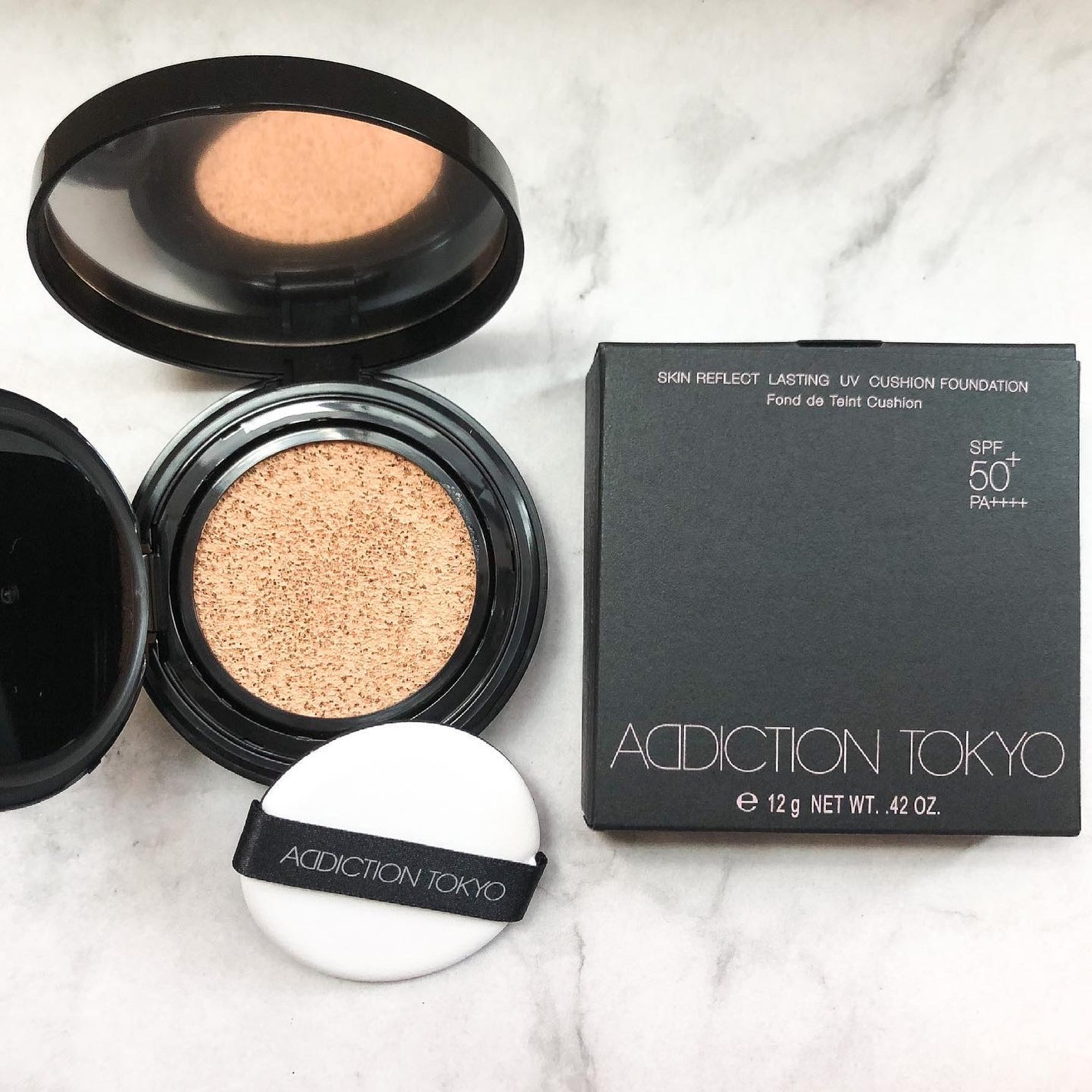 スキンリフレクト ラスティング UV クッションファンデーション/ADDICTION/クッションファンデーションを使ったクチコミ(4枚目)