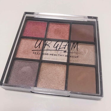 UR GLAM　BLOOMING EYE COLOR PALETTE/U R GLAM/アイシャドウパレットを使ったクチコミ（1枚目）