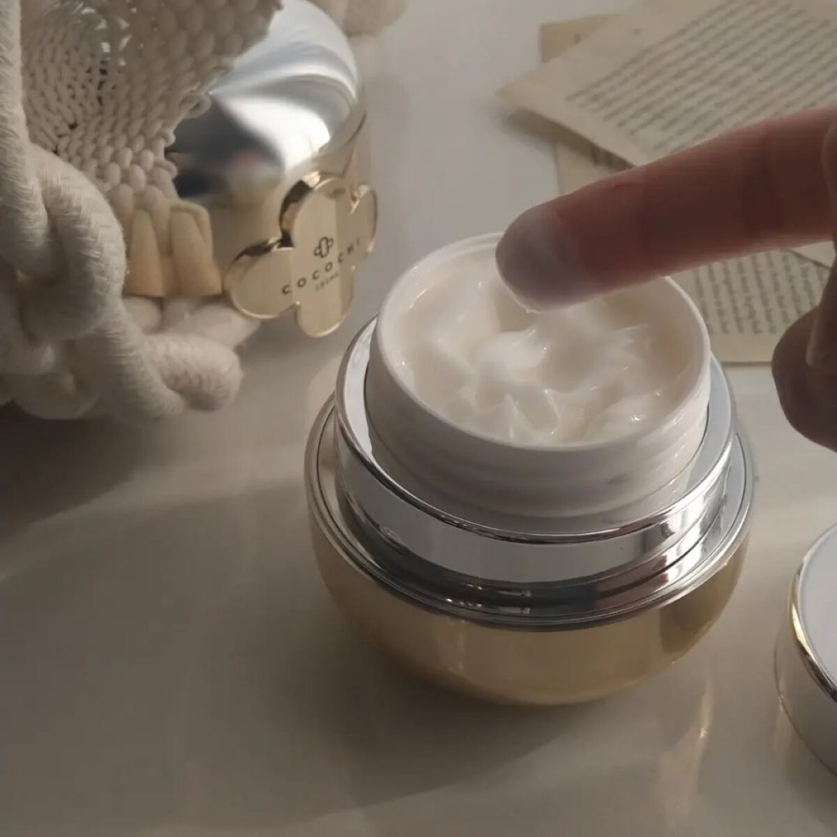 フェイシャル エッセンス クリームマスク/COCOCHI/フェイスクリームを使ったクチコミ（2枚目）