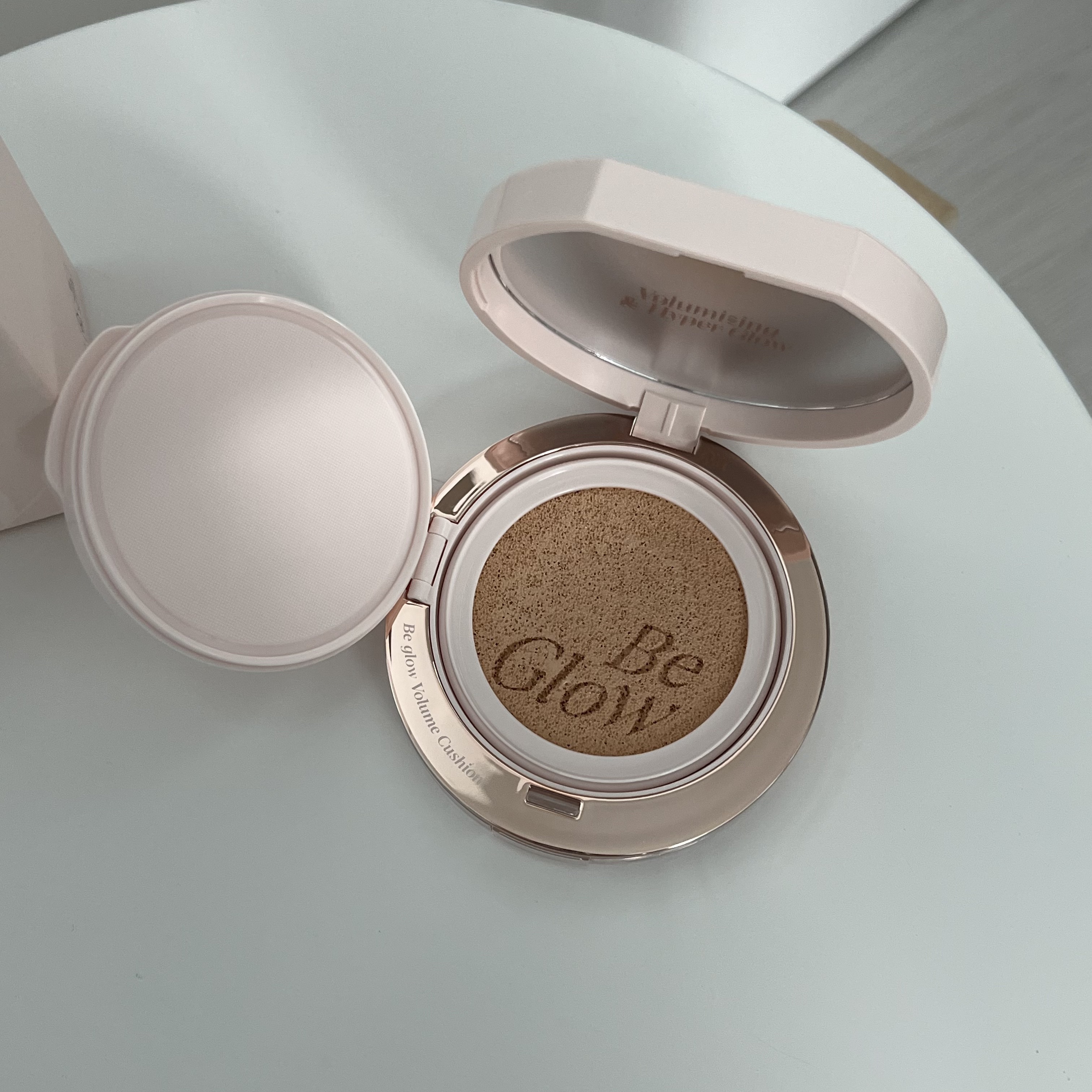 エスポア ビーグロー ボリュームクッション 23 ベージュ/espoir/クッションファンデーションを使ったクチコミ（2枚目）