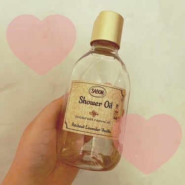  シャワーオイル パチュリ・ラベンダー・バニラ 300ml/SABON/ボディソープを使ったクチコミ（1枚目）