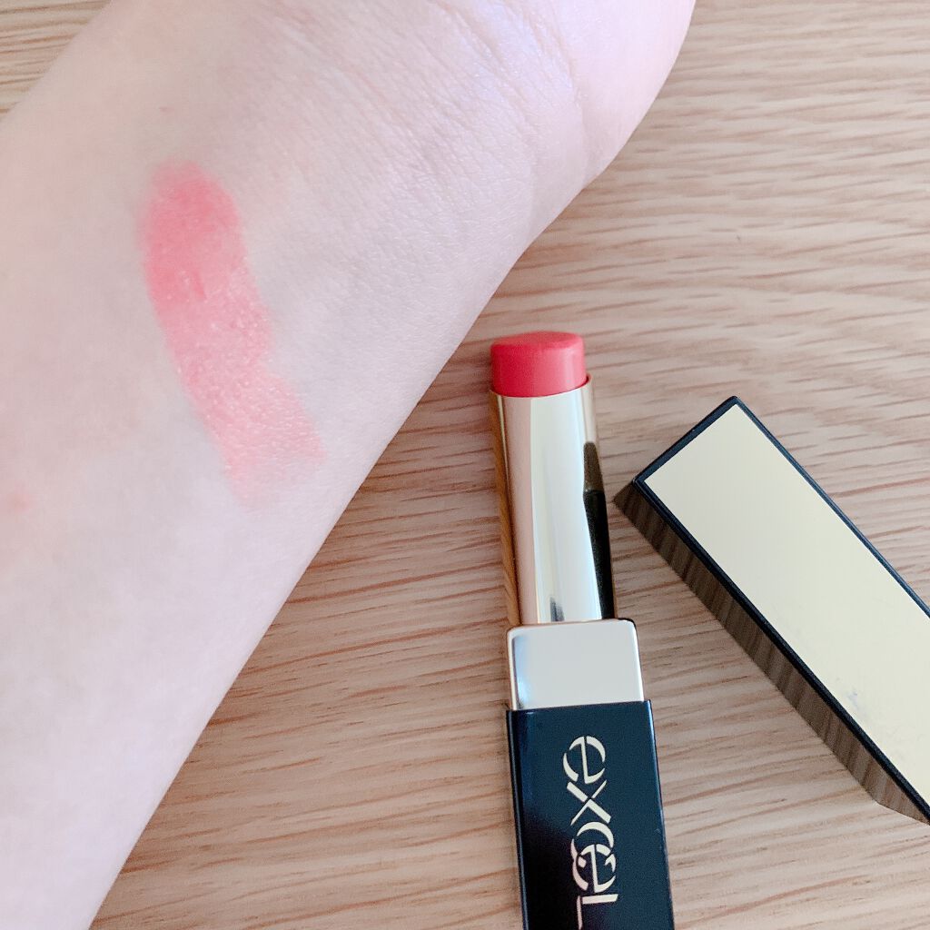 グレイズバームリップ/excel/口紅を使ったクチコミ(2枚目)