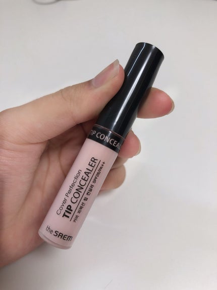カバーパーフェクション チップコンシーラー/the SAEM/リキッドコンシーラーを使ったクチコミ(1枚目)