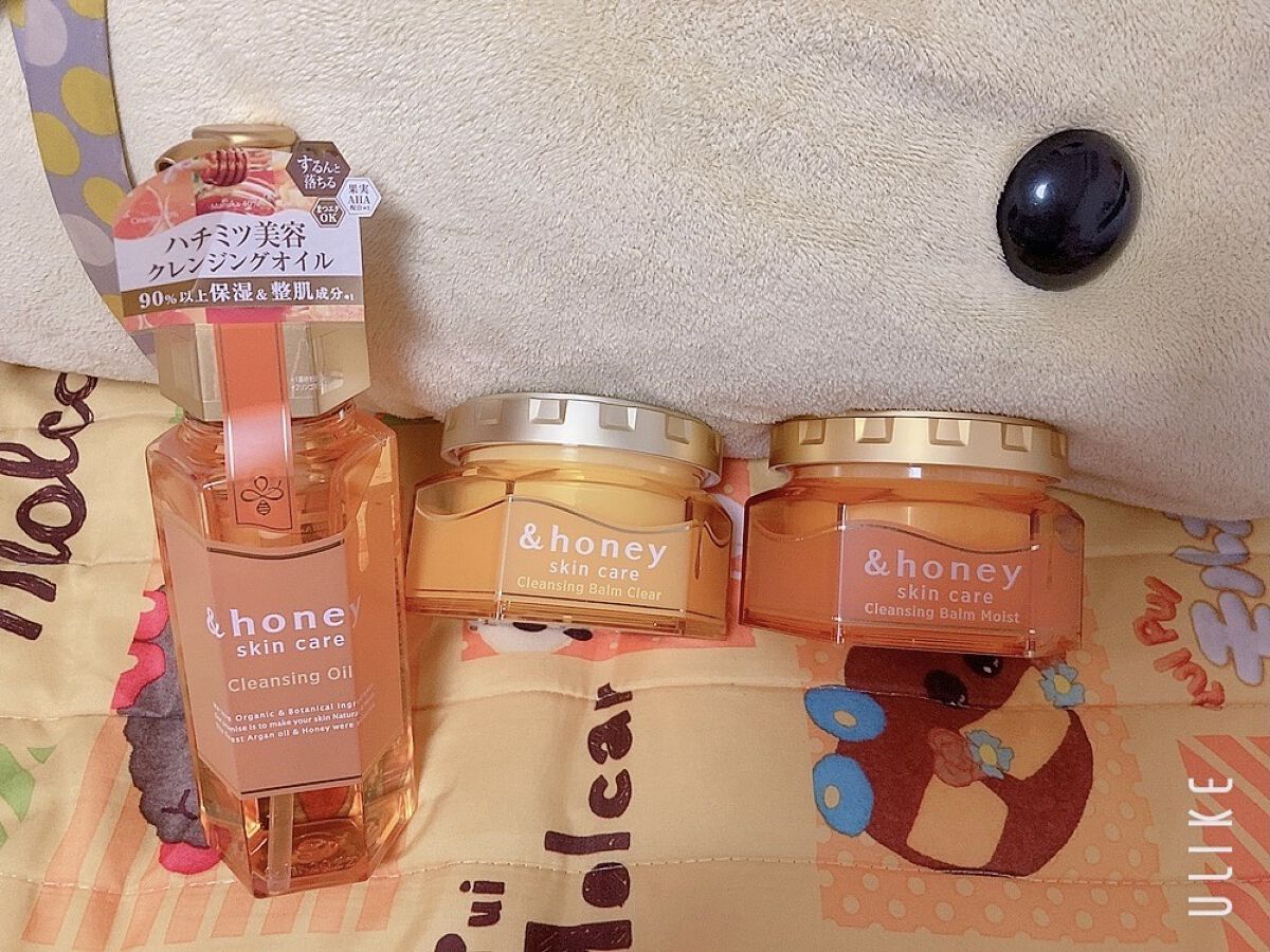 &honey クレンジングバーム モイスト/&honey/クレンジングバームを使ったクチコミ（1枚目）