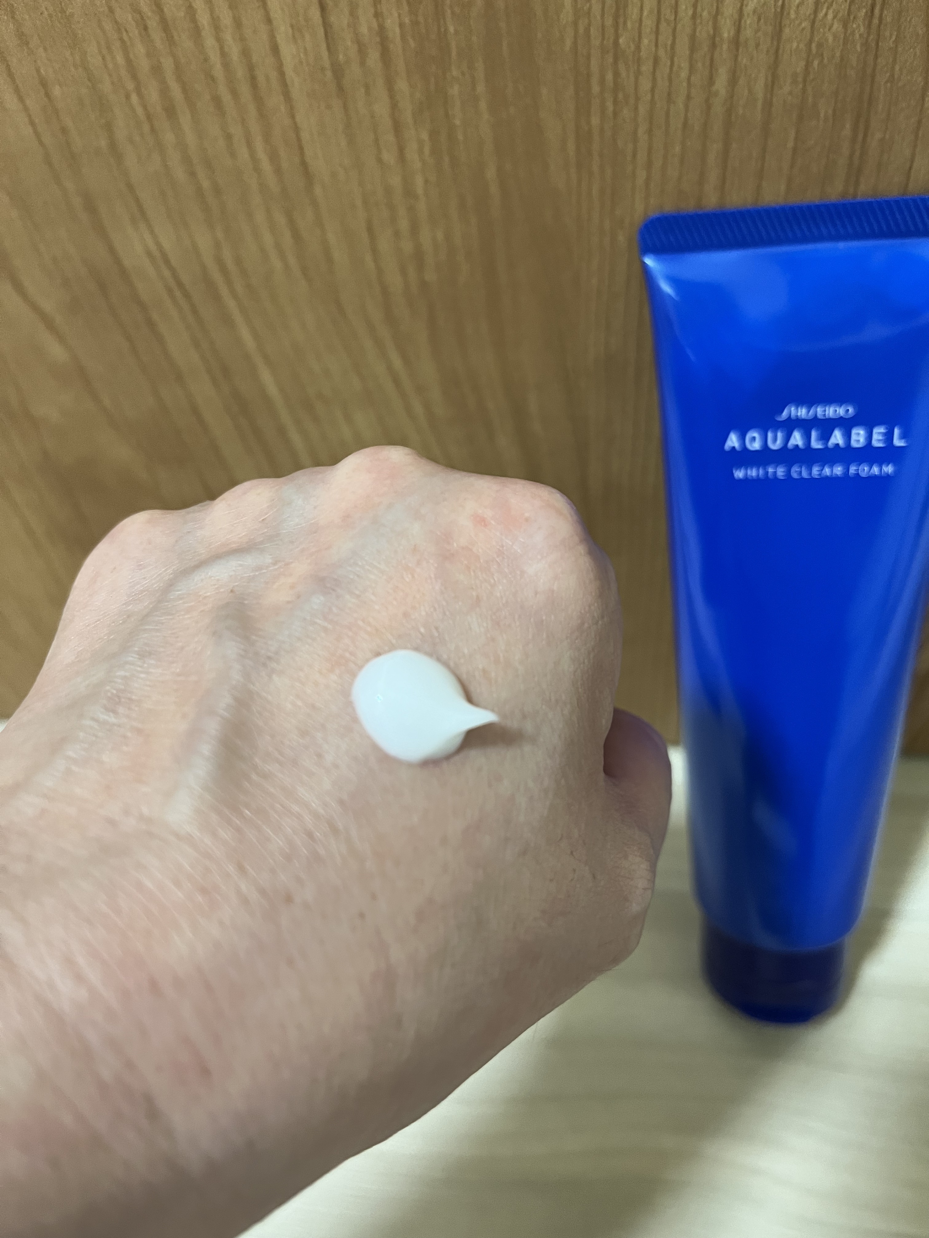 ホワイトクリアフォーム/アクアレーベル/洗顔フォームを使ったクチコミ（2枚目）