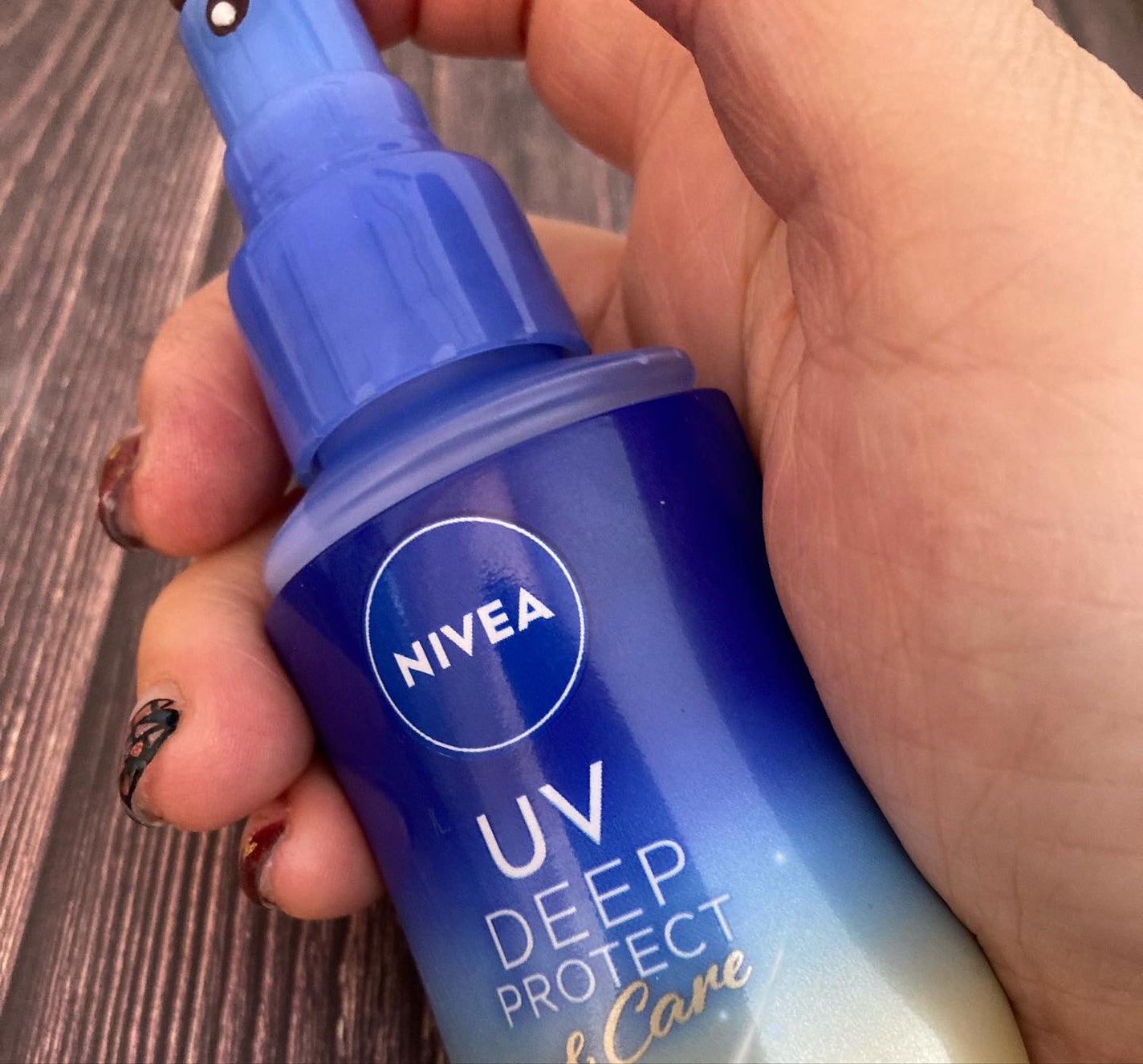 ニベアUV ディーププロテクト&ケア ミルクミスト/ニベア/日焼け止めミスト・スプレーを使ったクチコミ(3枚目)