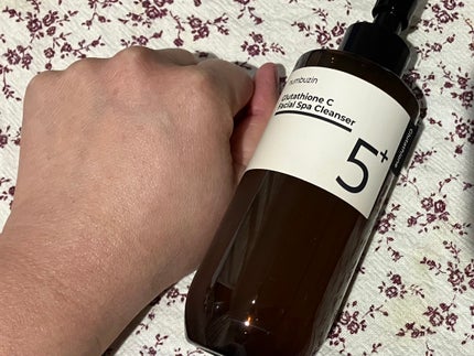 5番 白玉グルタチオンCアロママッサージクレンジング/numbuzin/オイルクレンジングを使ったクチコミ(5枚目)