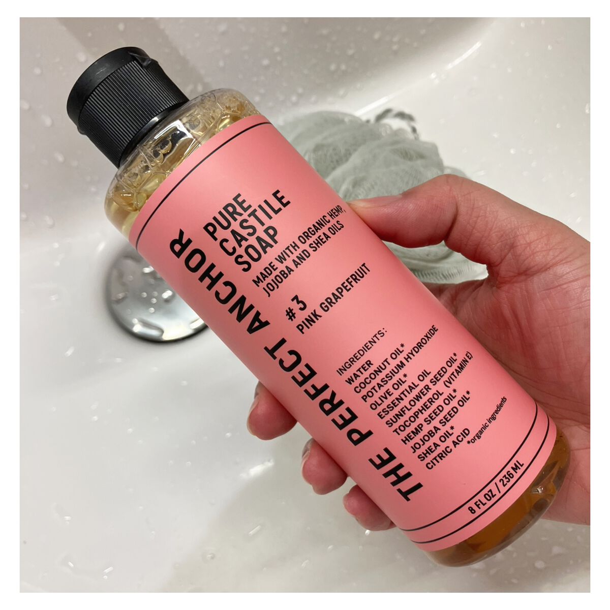 ザ・パーフェクトアンカー ピンクグレープフルーツ #3/THE PERFECT ANCHOR/ボディソープを使ったクチコミ(3枚目)