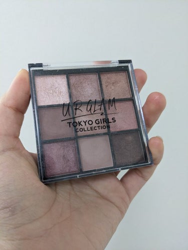 UR GLAM　BLOOMING EYE COLOR PALETTE 04/U R GLAM/パウダーアイシャドウを使ったクチコミ（1枚目）